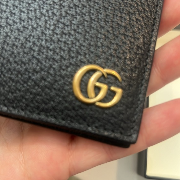 GG MARMONT LEATHER BI-FOLD WALLET - Picture 6 of 8